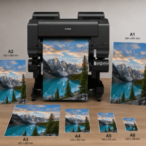 Plusieurs formats d'impressions photos