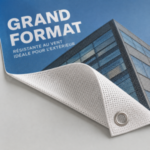 BÂCHE MICROPERFORÉE MESH 370 G/M² (B1)